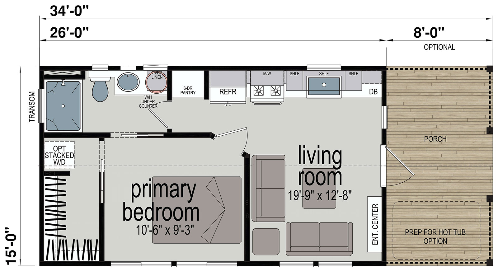 Sparrow Floor plan