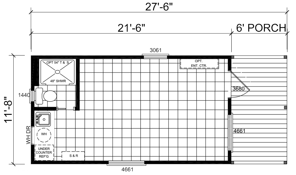 Studio Floor Plan