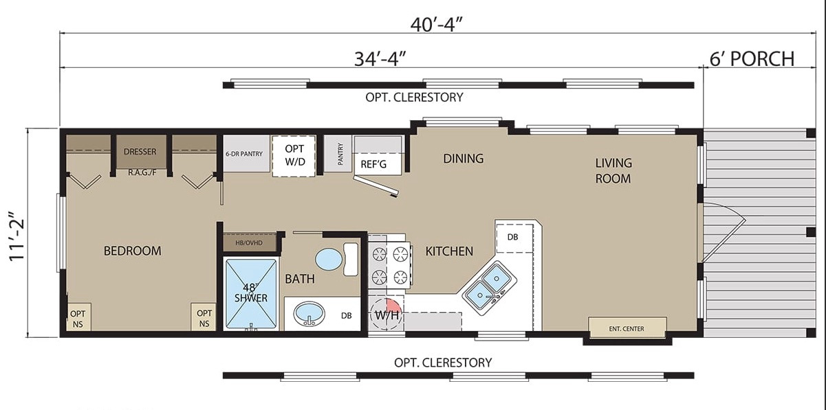 Weekender Floor Plan